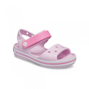 Ροζ πέδιλο Crocs 12856-6GD crocband sandal